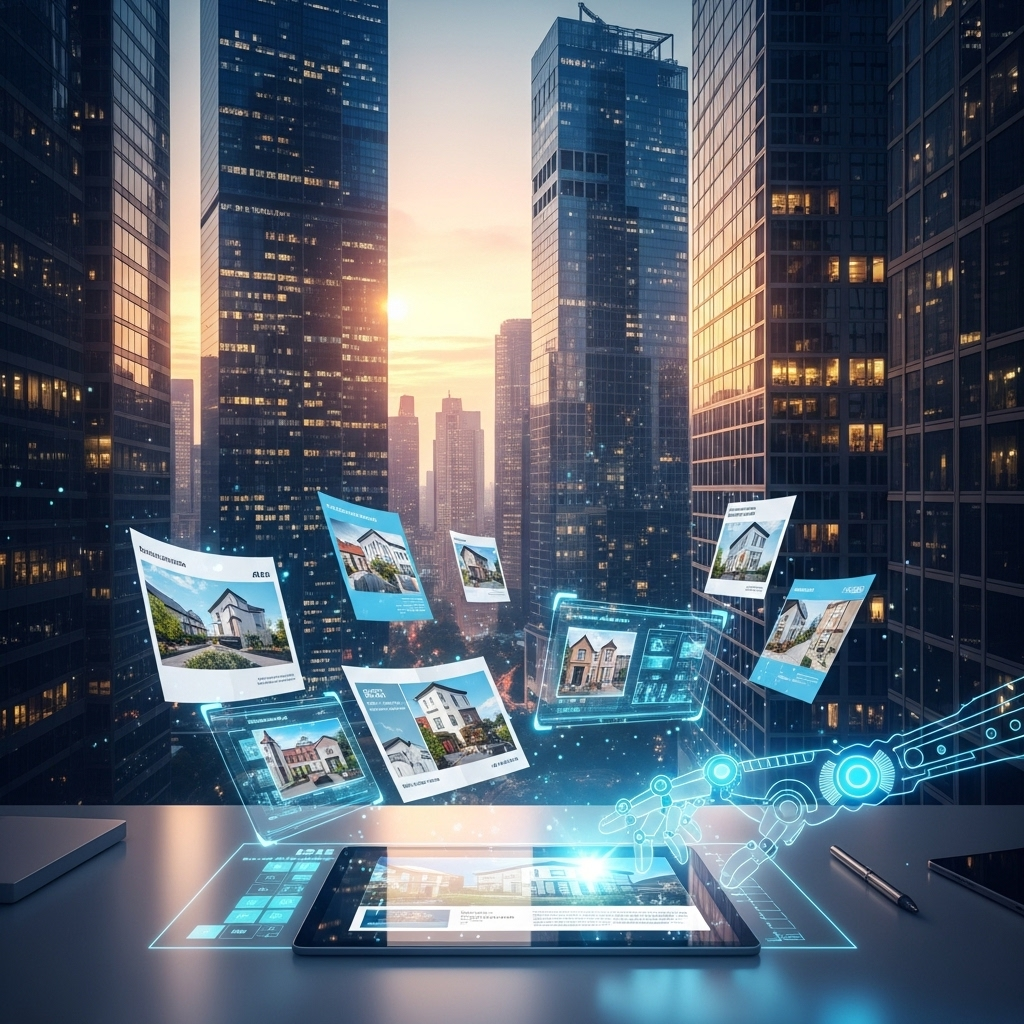 Welche Rolle spielen KI-Agenten beim automatischen Erstellen von Exposés für Immobilienmakler?