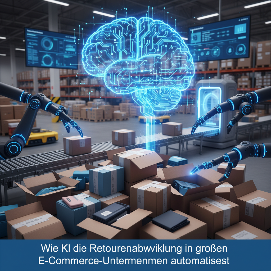 Wie KI die Retourenabwicklung in großen E-Commerce-Unternehmen automatisiert