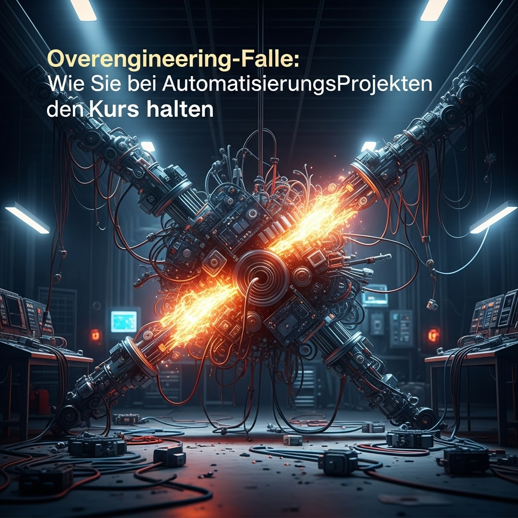Overengineering in der Automatisierung vermeiden: Ein praktischer Leitfaden