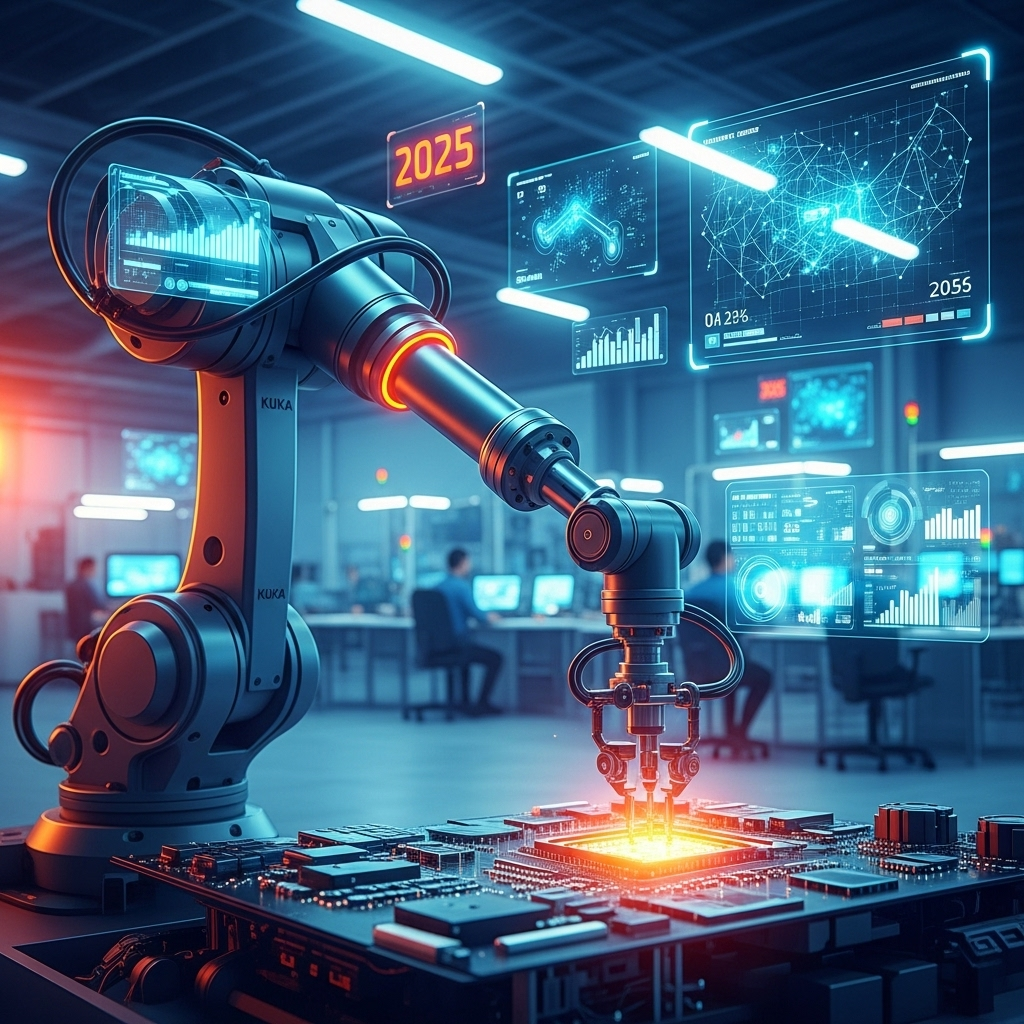 Smart Manufacturing: KI und Robotik in der Produktion 2025