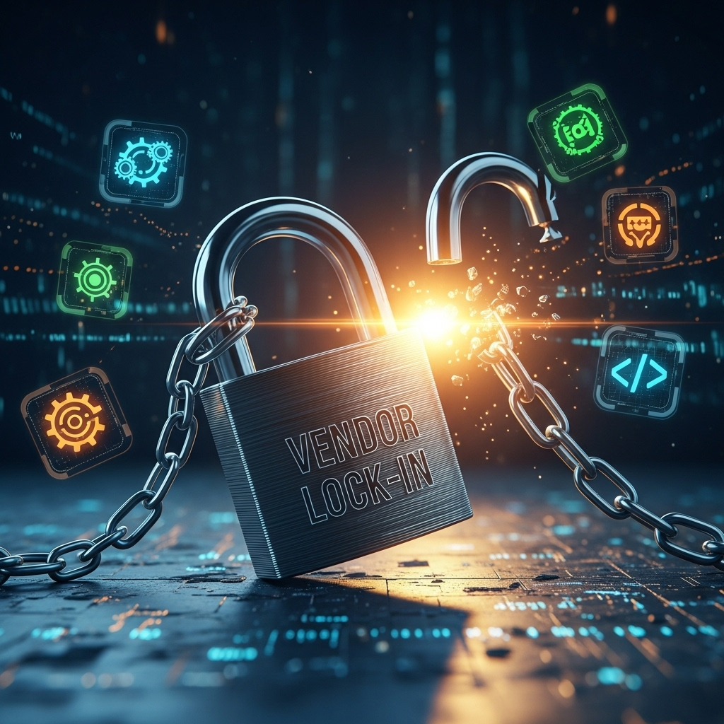 Wie vermeide ich Vendor-Lock-In bei Automatisierungstools?