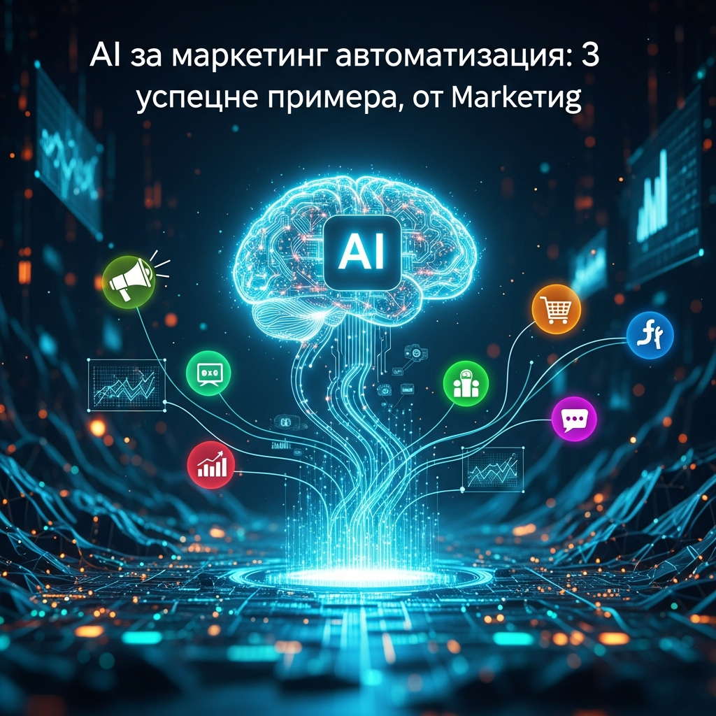 AI за маркетинг автоматизация: 3 успешни примера, от които да се поучите