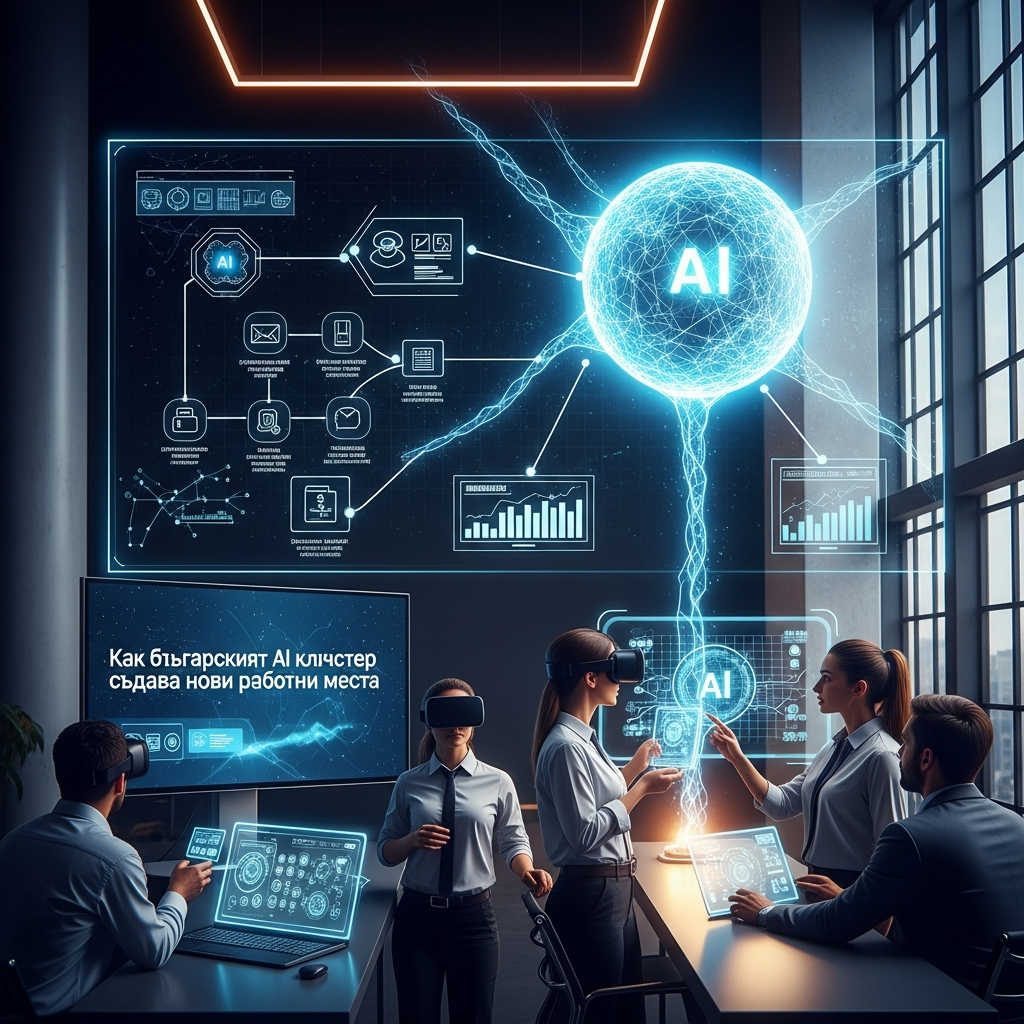 Как българският AI клъстер създава нови работни места