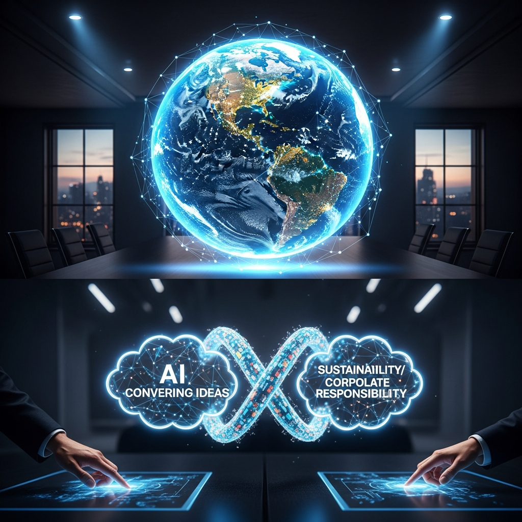 KI für Nachhaltigkeit und Unternehmensverantwortung: Debatten der Konferenzen